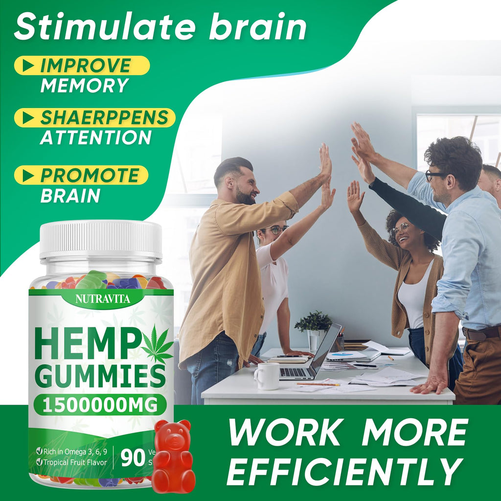 Hemp Gummies 90 Gummies V334