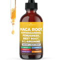 Organic Maca Root Liquid Drops with Ashwagandha 2oz X614