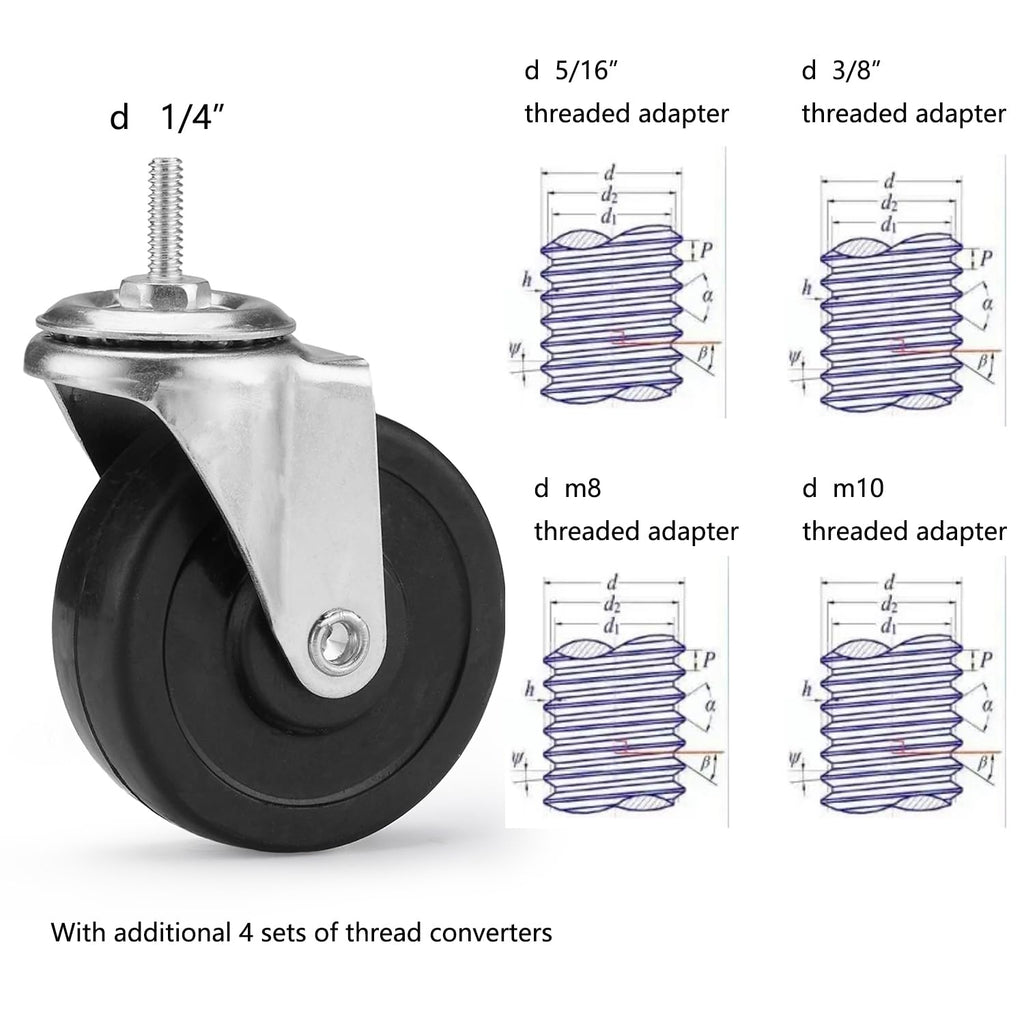 Set of 4 Caster Wheels X974735