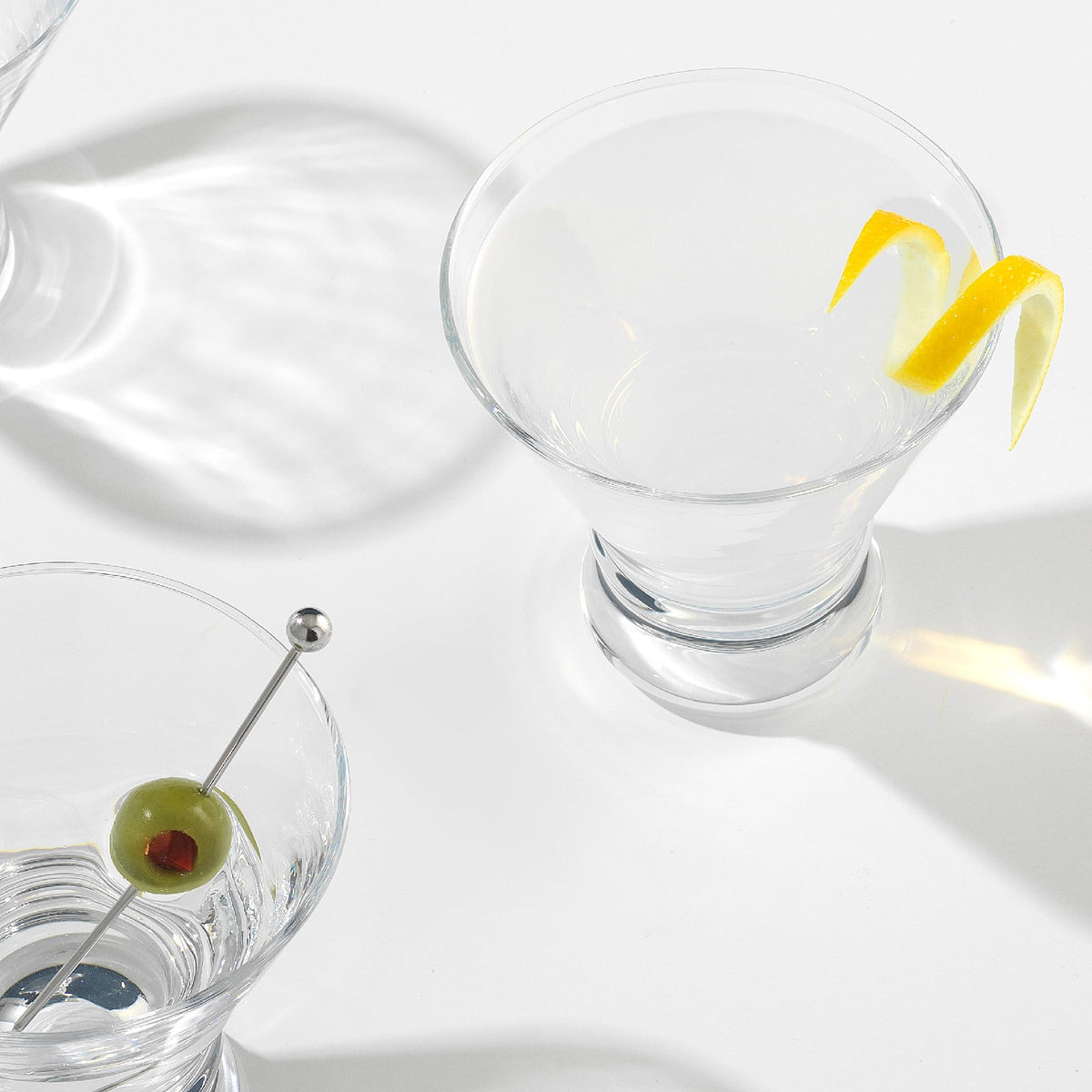 Stemless Martini Glasses Set of 4 T30023