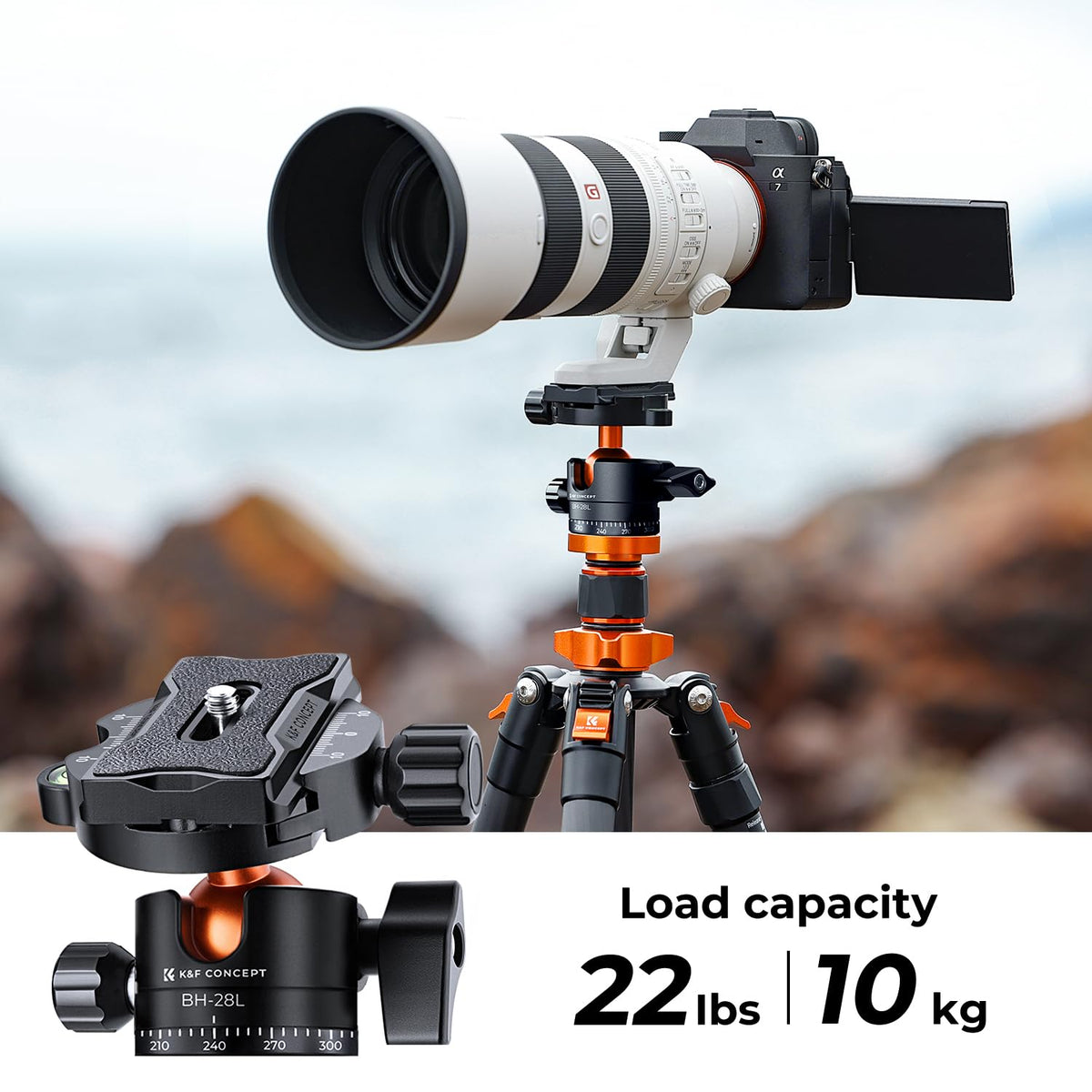 Carbon Fiber Camera Tripod U51455
