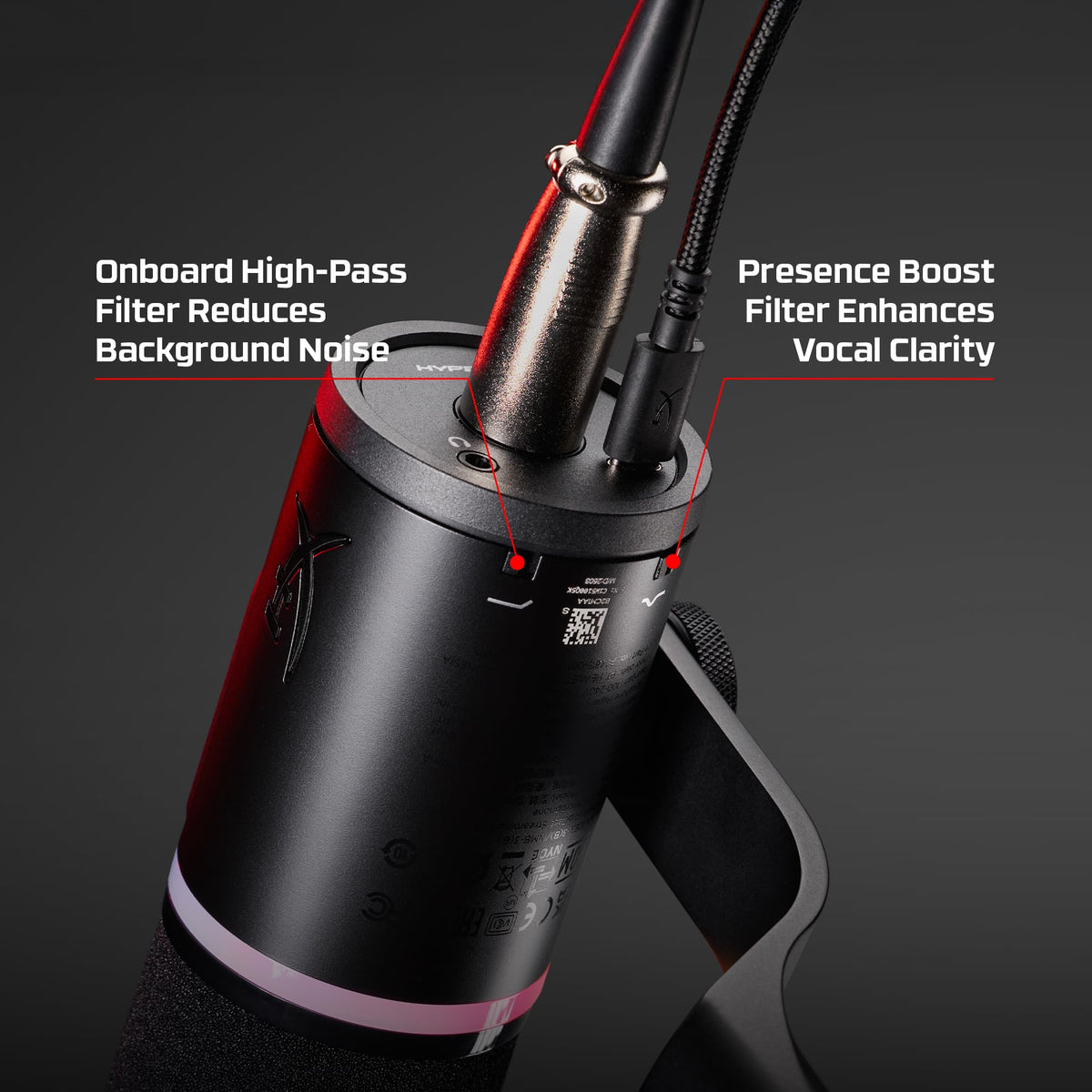 Black XLR USB Dynamic Microphone Z156224