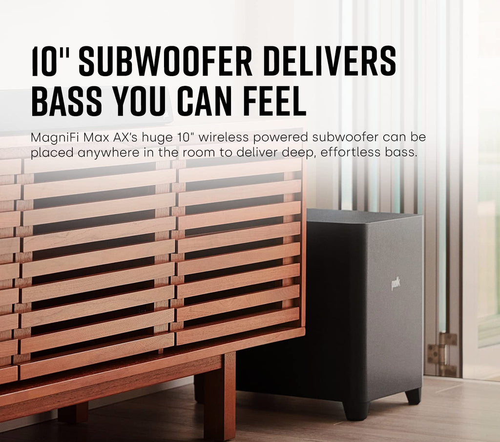 5.1.2 Ch Sound Bar with 10" Wireless Subwoofer K63806
