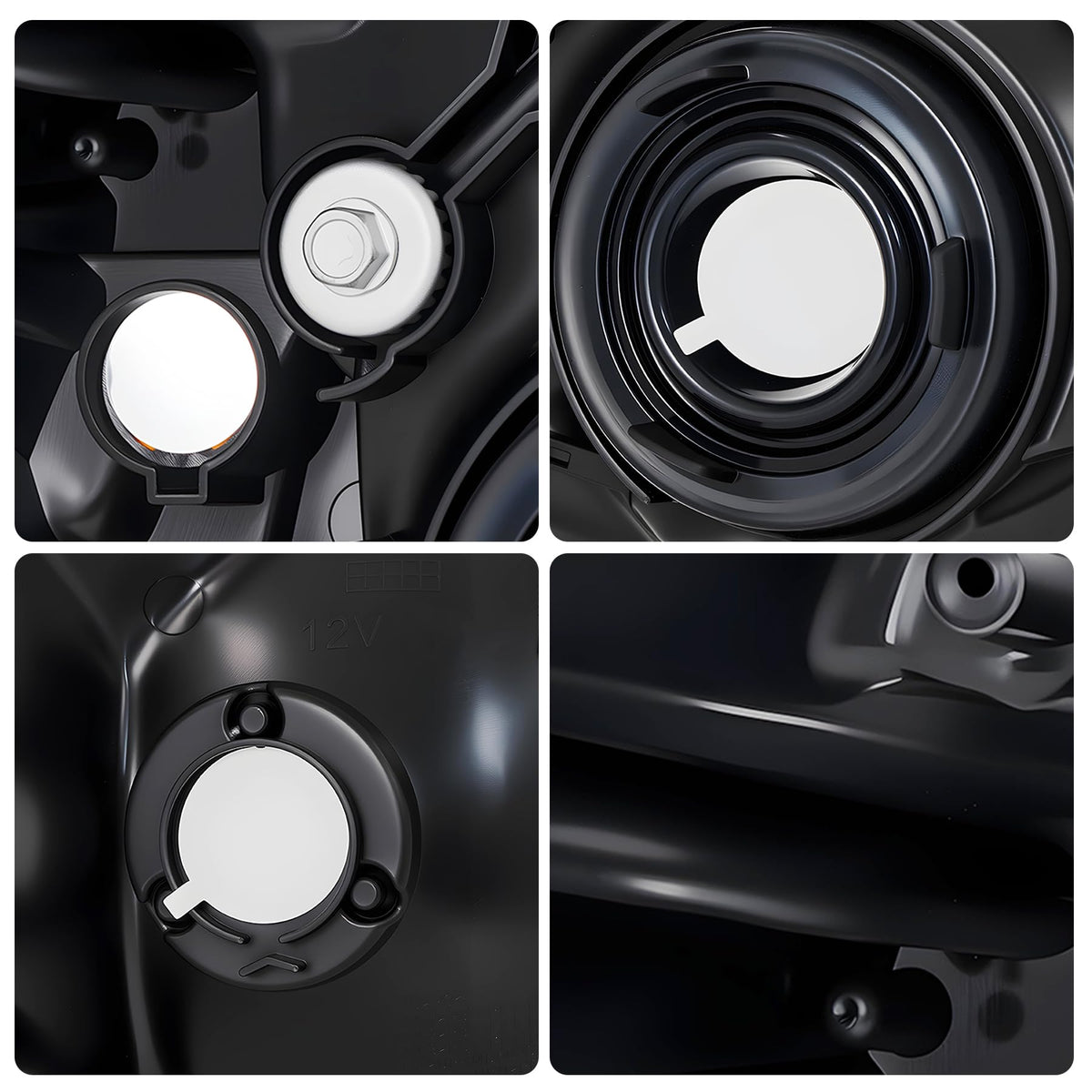 Headlight Compatible with 2012-2014 Honda CR-V Halogen Type R890