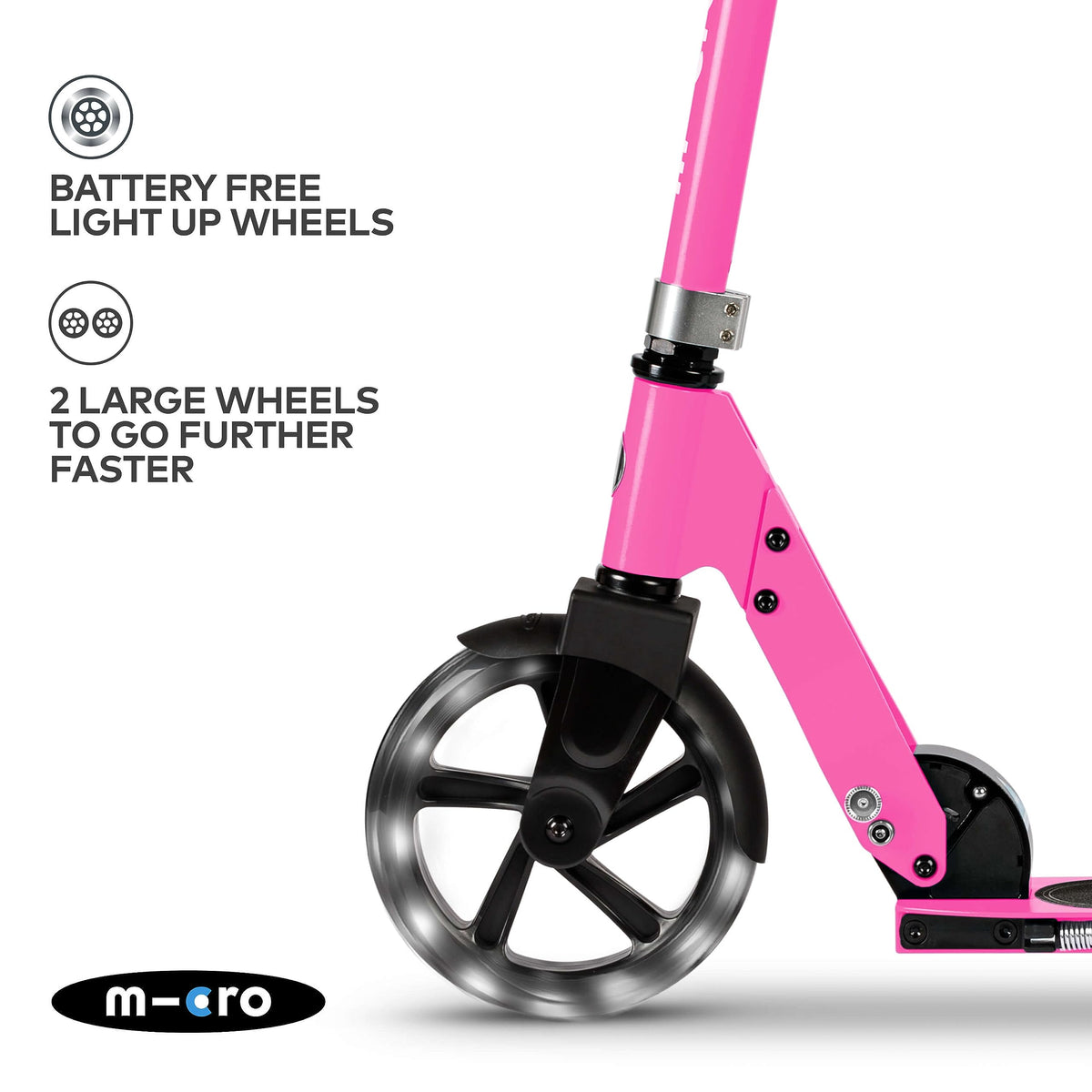 2 Wheel Foldable Kids Scooter with Adjustable Handlebar W19636