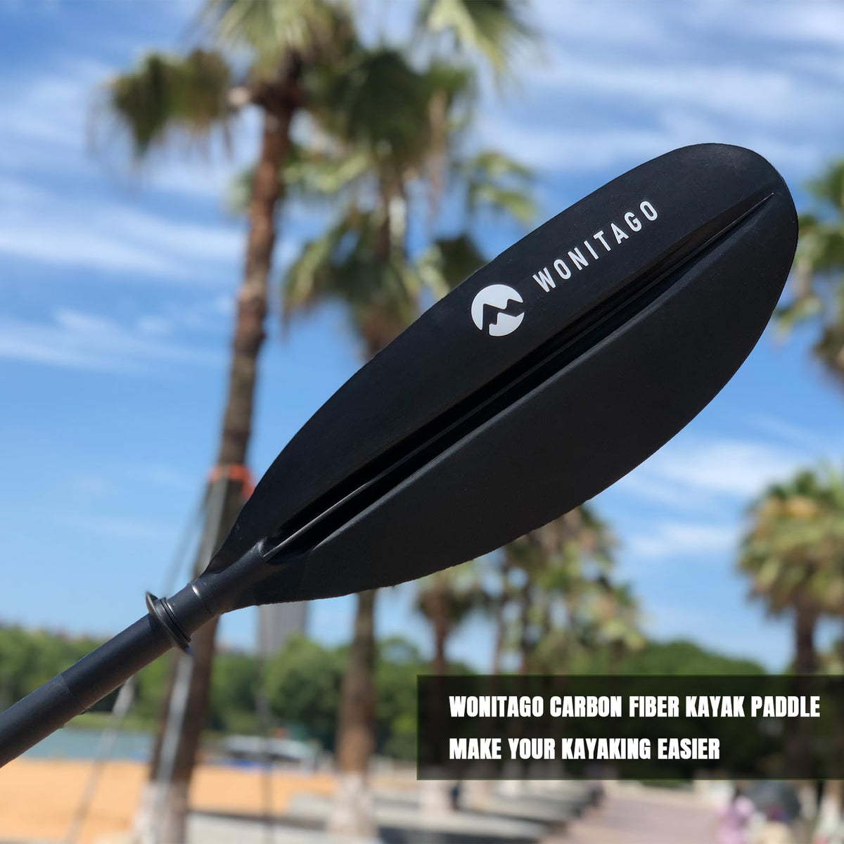 Adjustable Lightweight Carbon Fiber Kayak Paddle Z7265