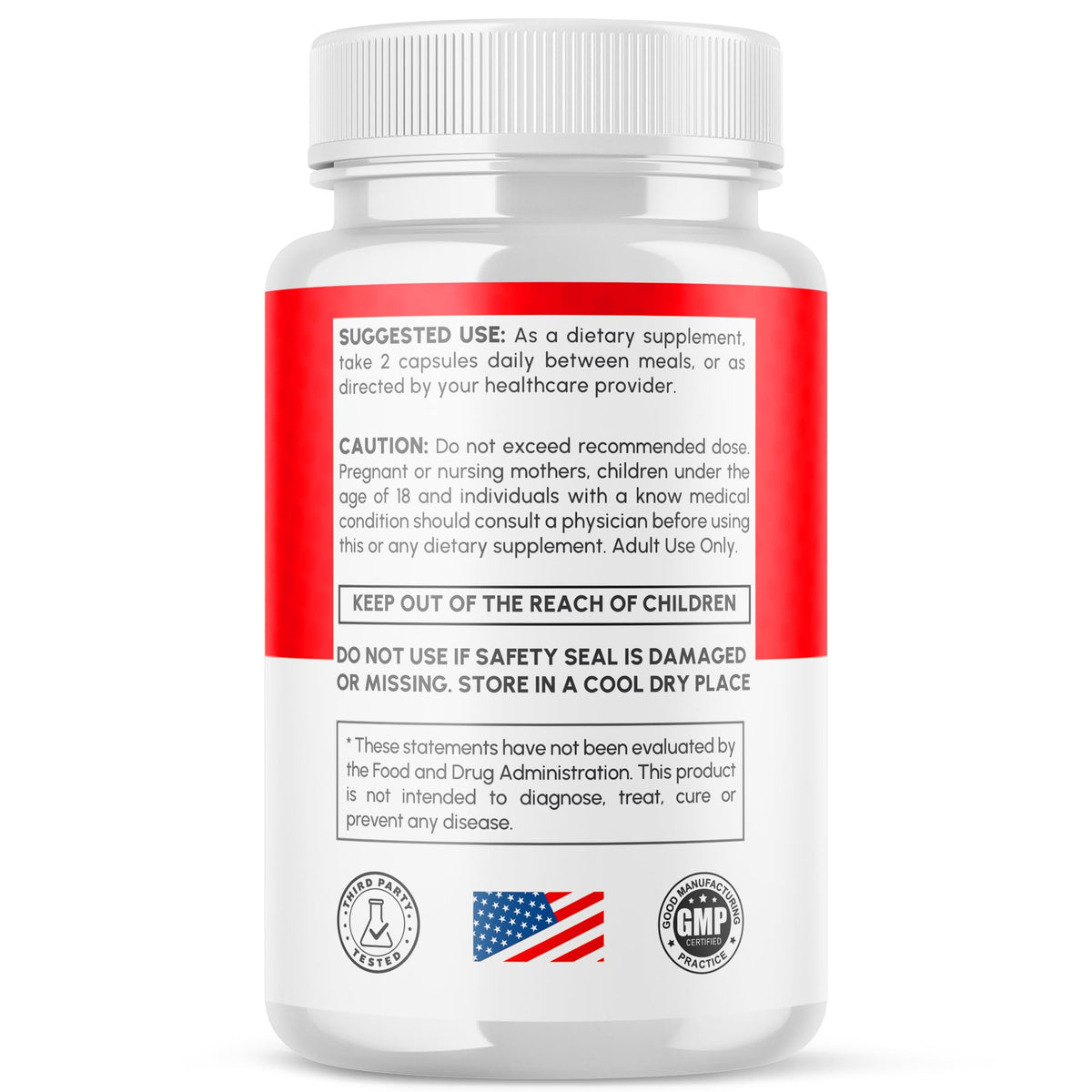 3 Pack 180 Capsules Blood Health Support Pills with Vitamins T35483