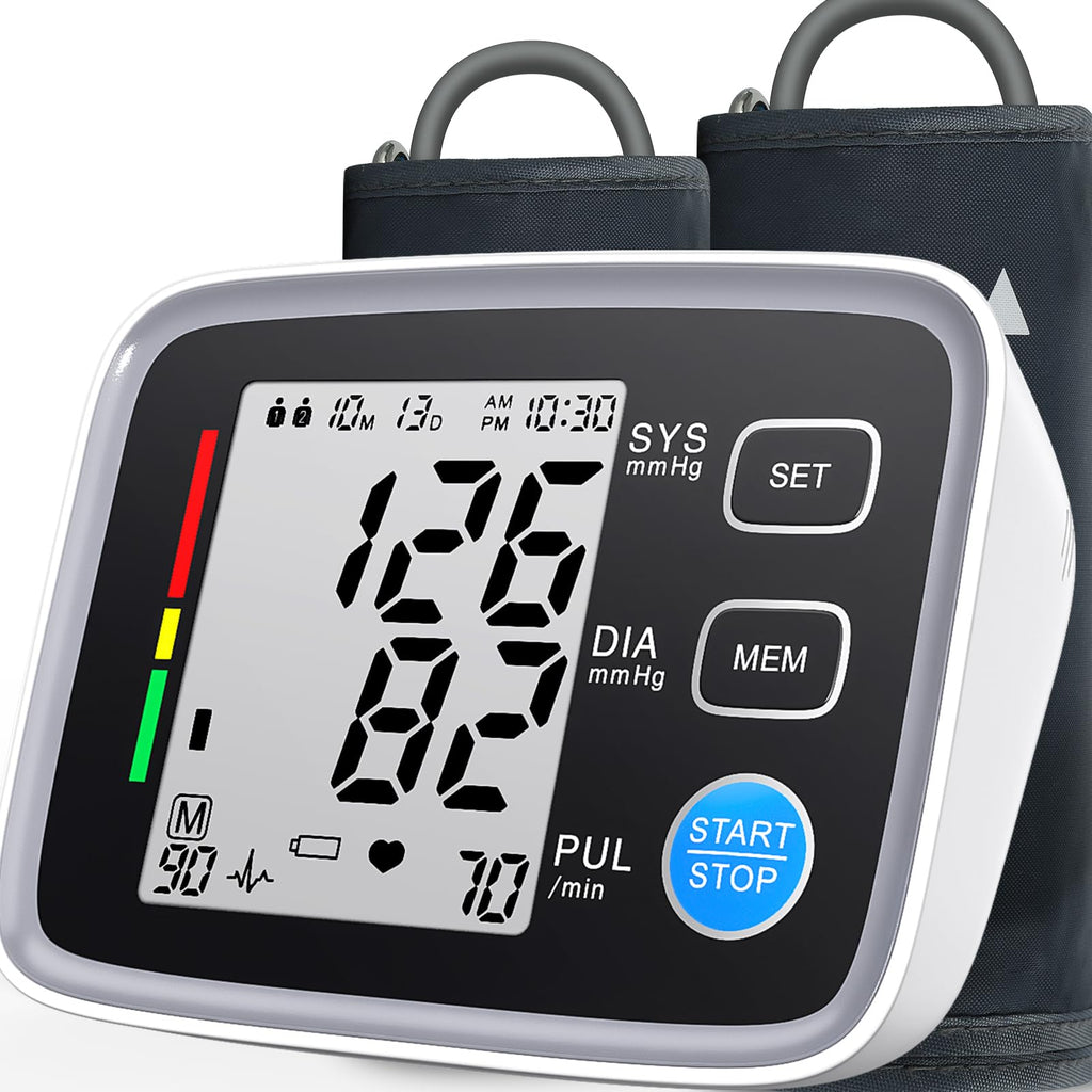 Upper Arm Blood Pressure Monitor 2 Cuff Sizes E841