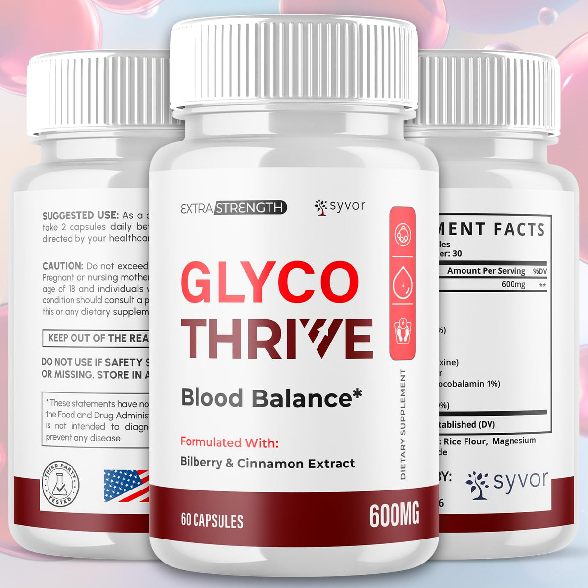 5 Pack 300 Capsules H5103