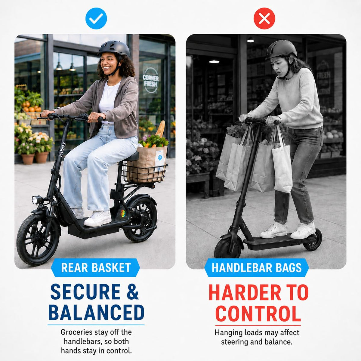 Electric Scooter with Seat W43545