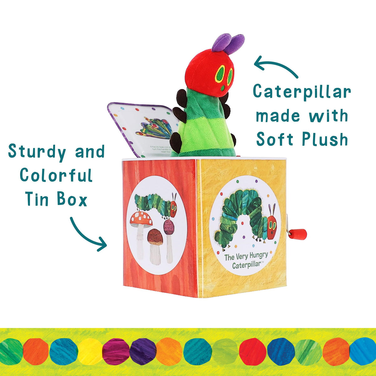 The Very Hungry Caterpillar Jack in the Box Toy R638515