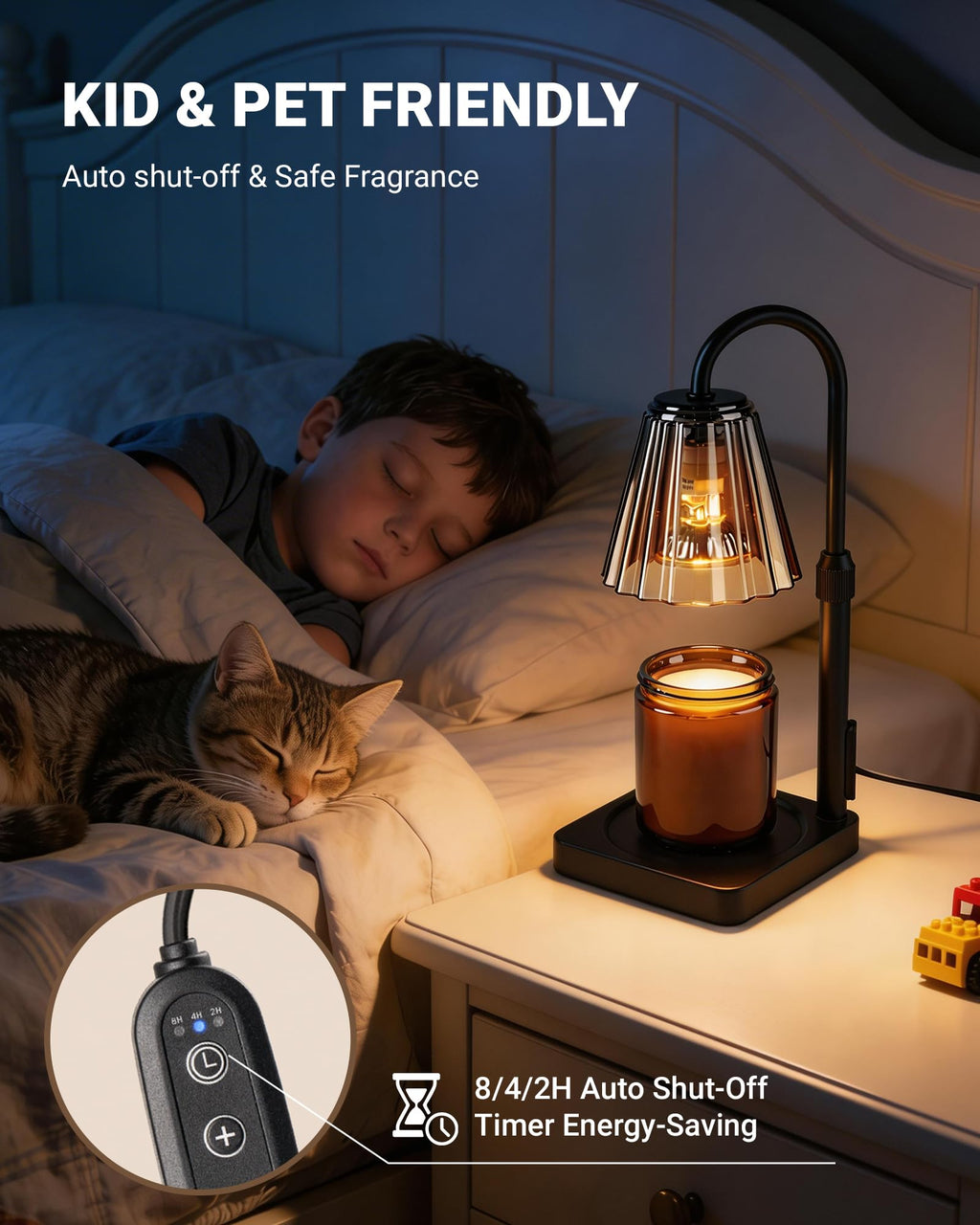 Candle Warmer Lamp with Timer L324