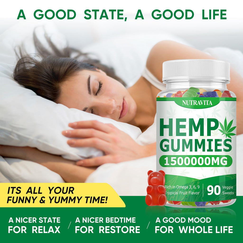 Hemp Gummies 90 Gummies V334