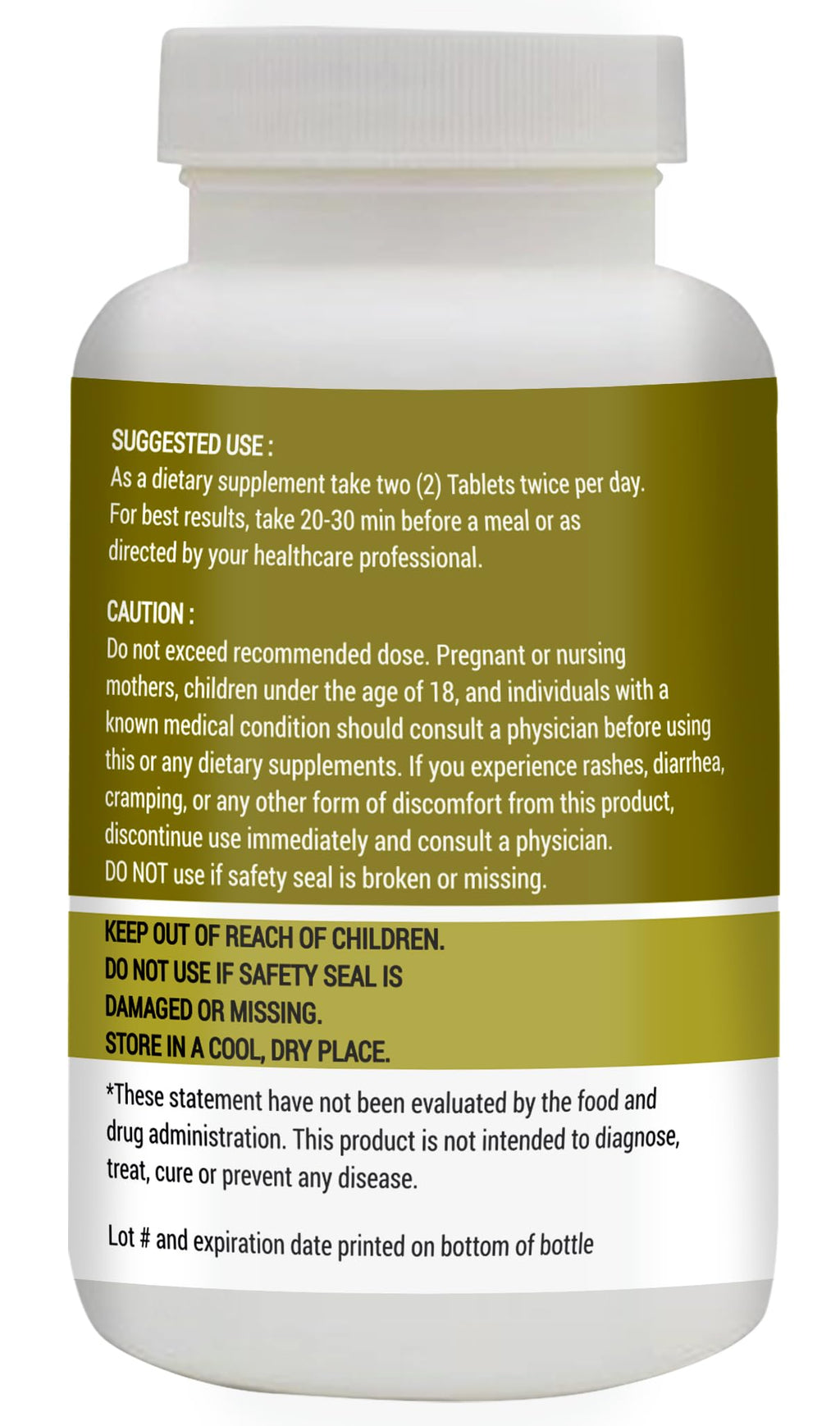 Papaya Leaf Extract 500 mg 240 Capsules H35521