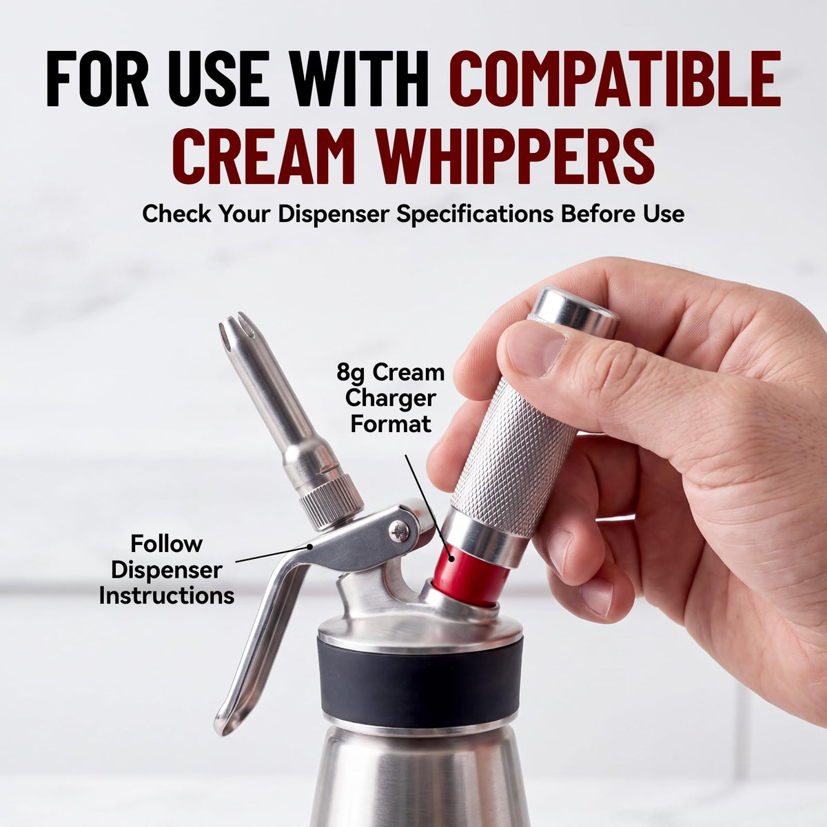 N2O Whipped Cream Chargers 10 Pack V15761
