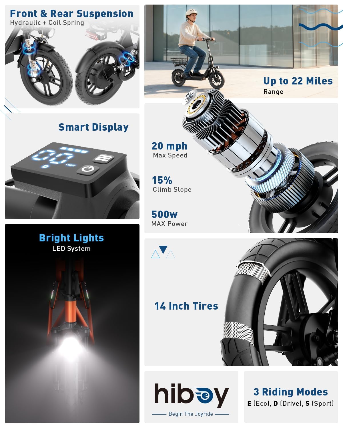 Electric Scooter with Seat W43545