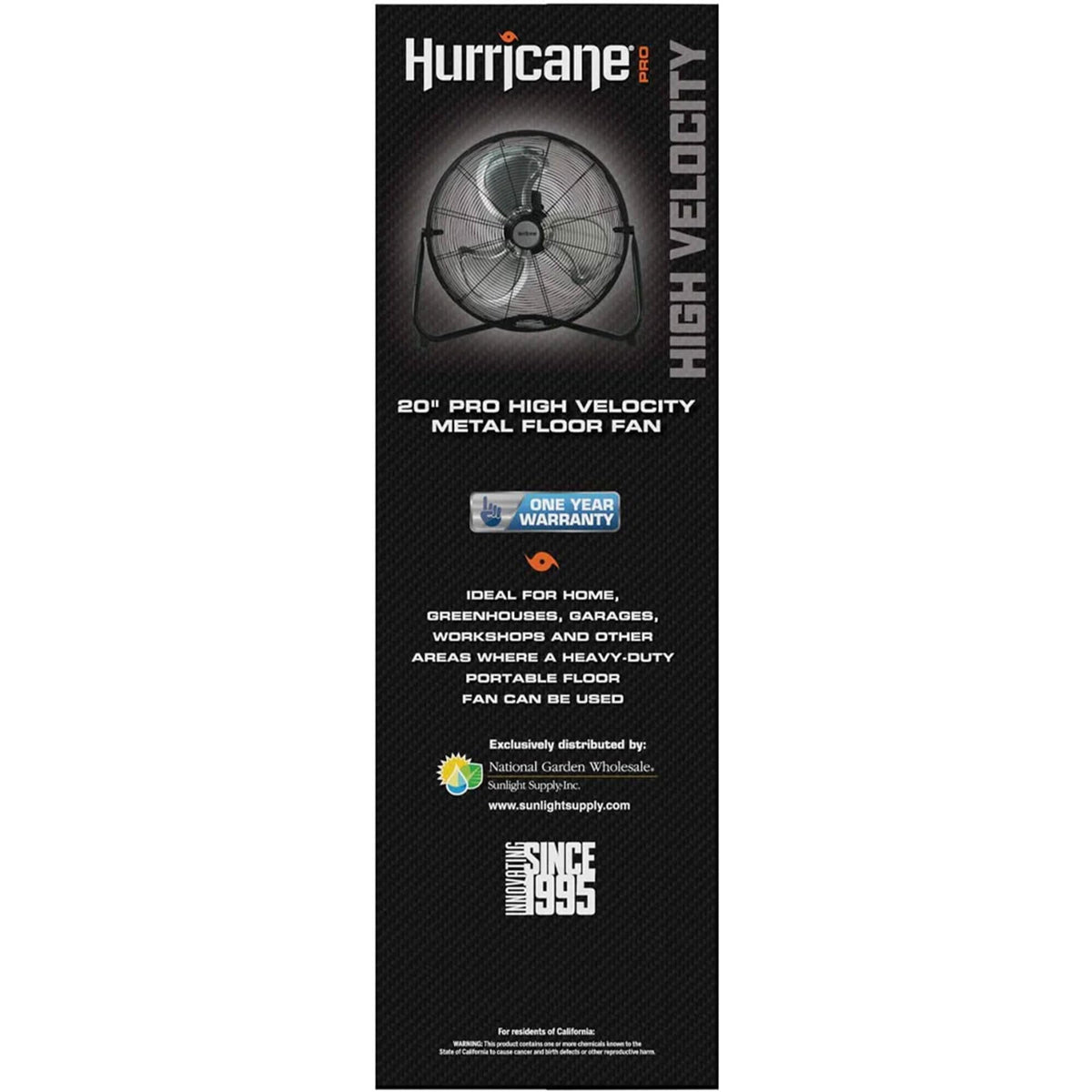 Black 20in 3 Speeds Floor Fan 2 Pack K966