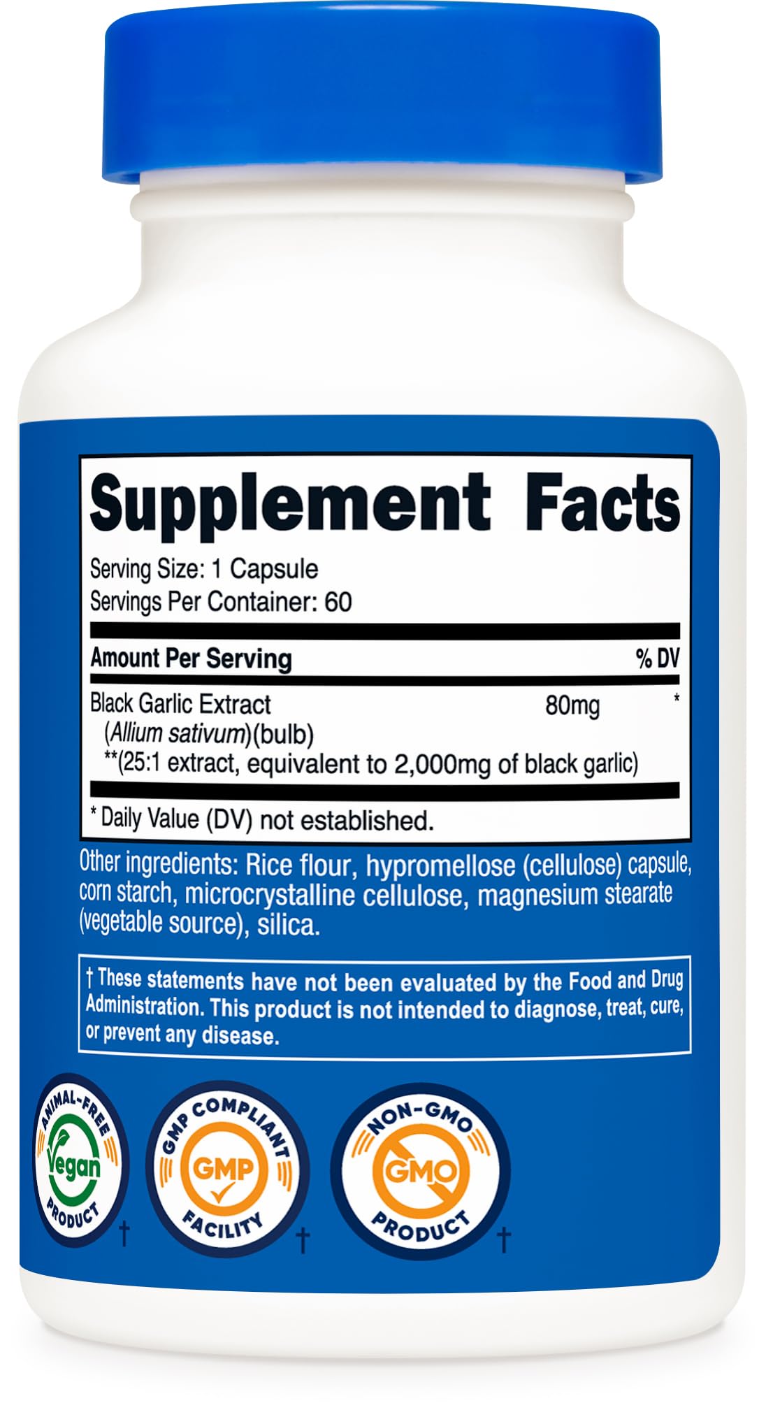 Black Garlic Extract 60 Capsules C17920