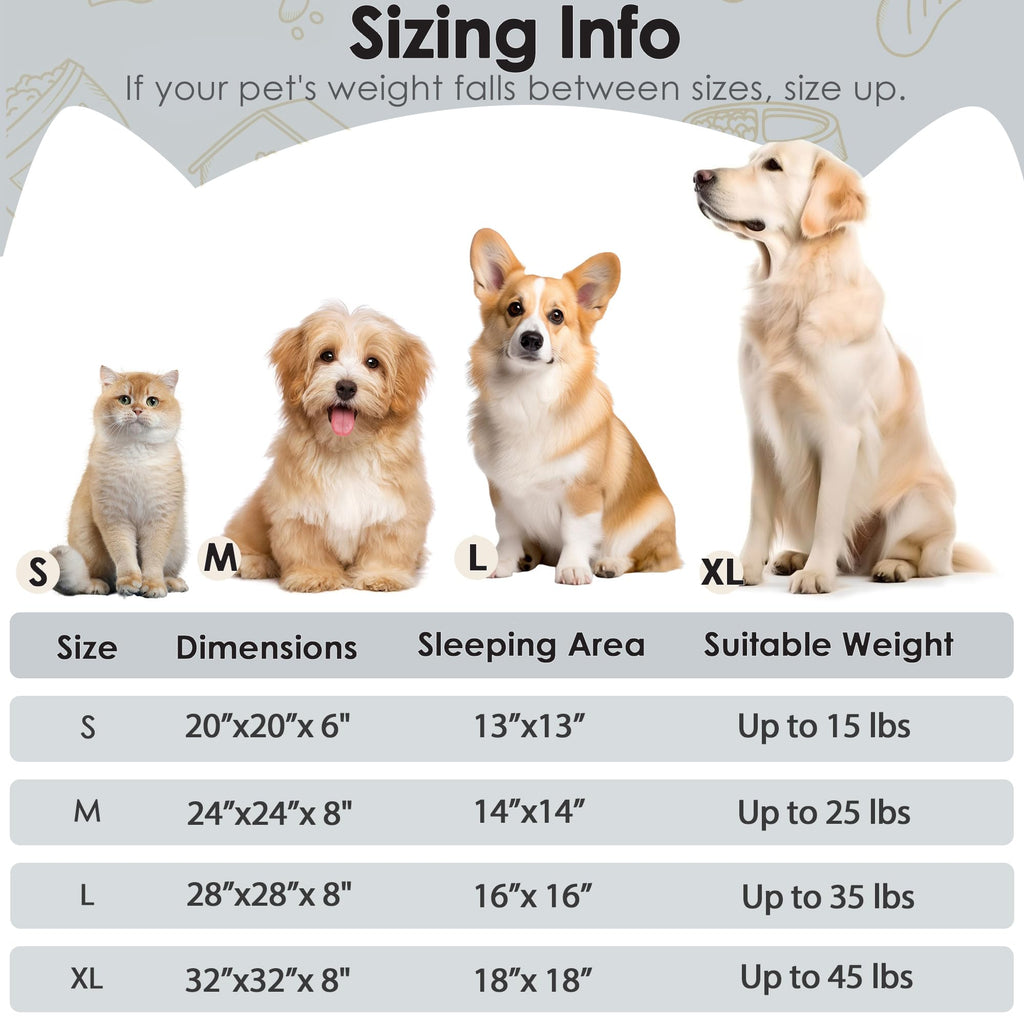 20in Calming Donut Dog & Cat Bed E35752