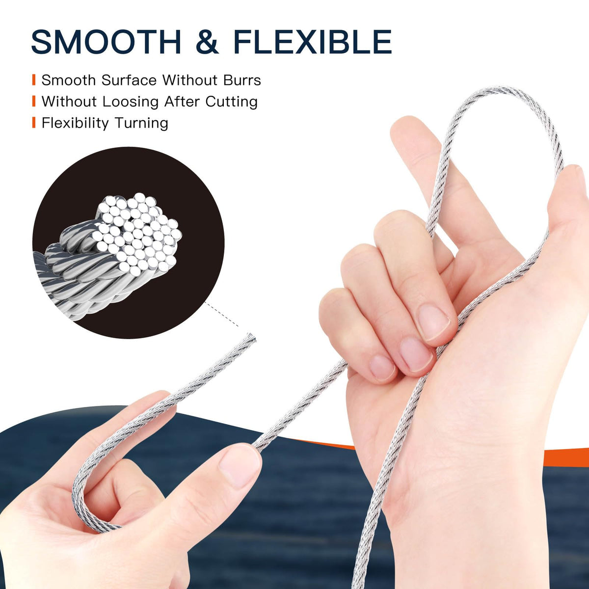 1/8" T316 Stainless Steel Cable X651