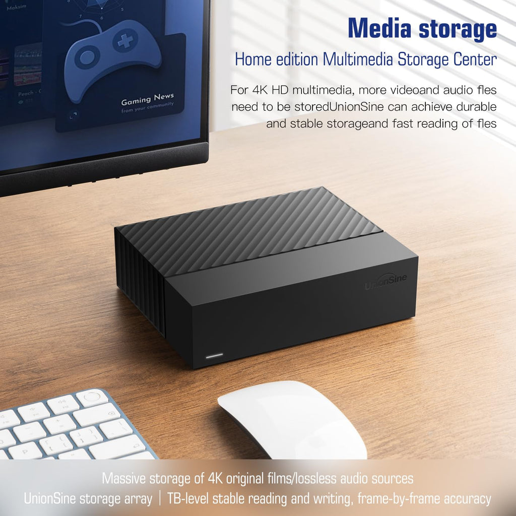 10TB USB3.0 3.5" Desktop External Hard Drive Y670