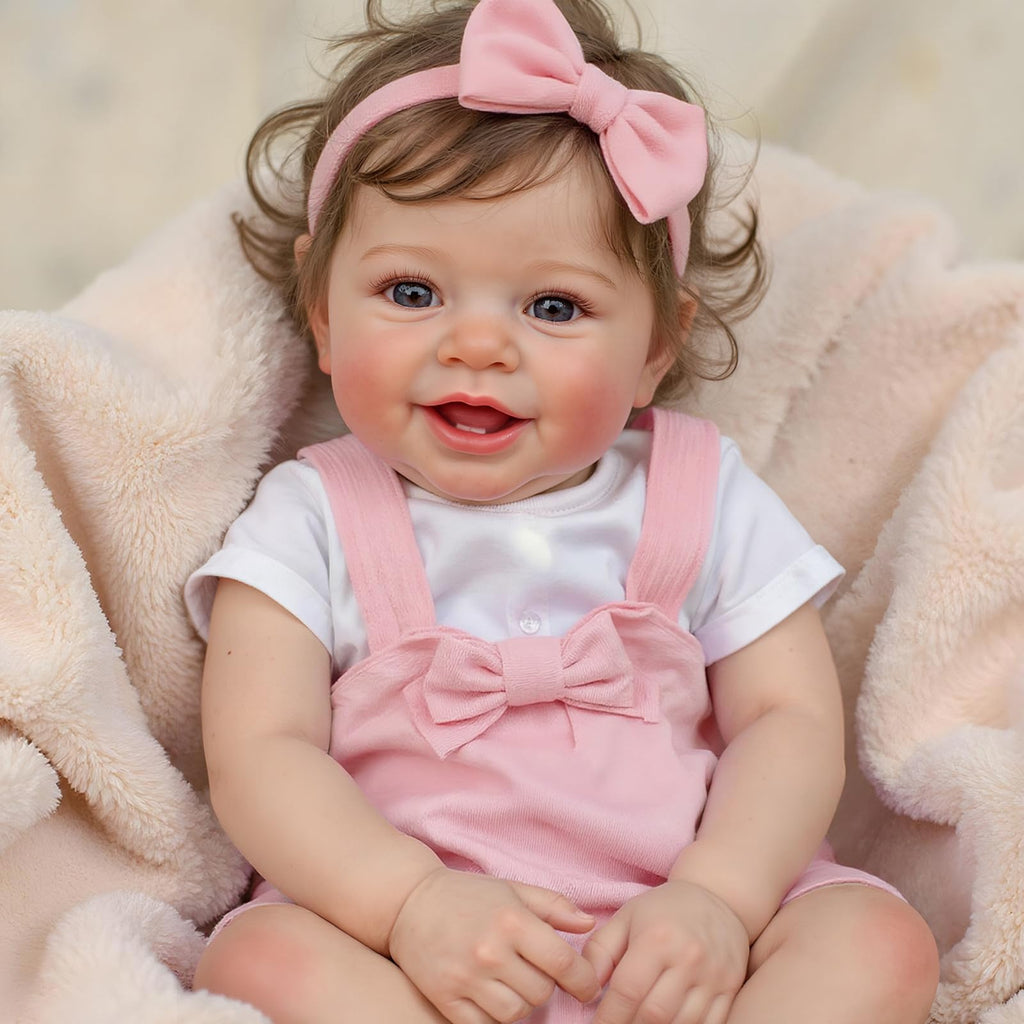 20 Inch Reborn Baby Dolls Girl with Rooted Hair S592234