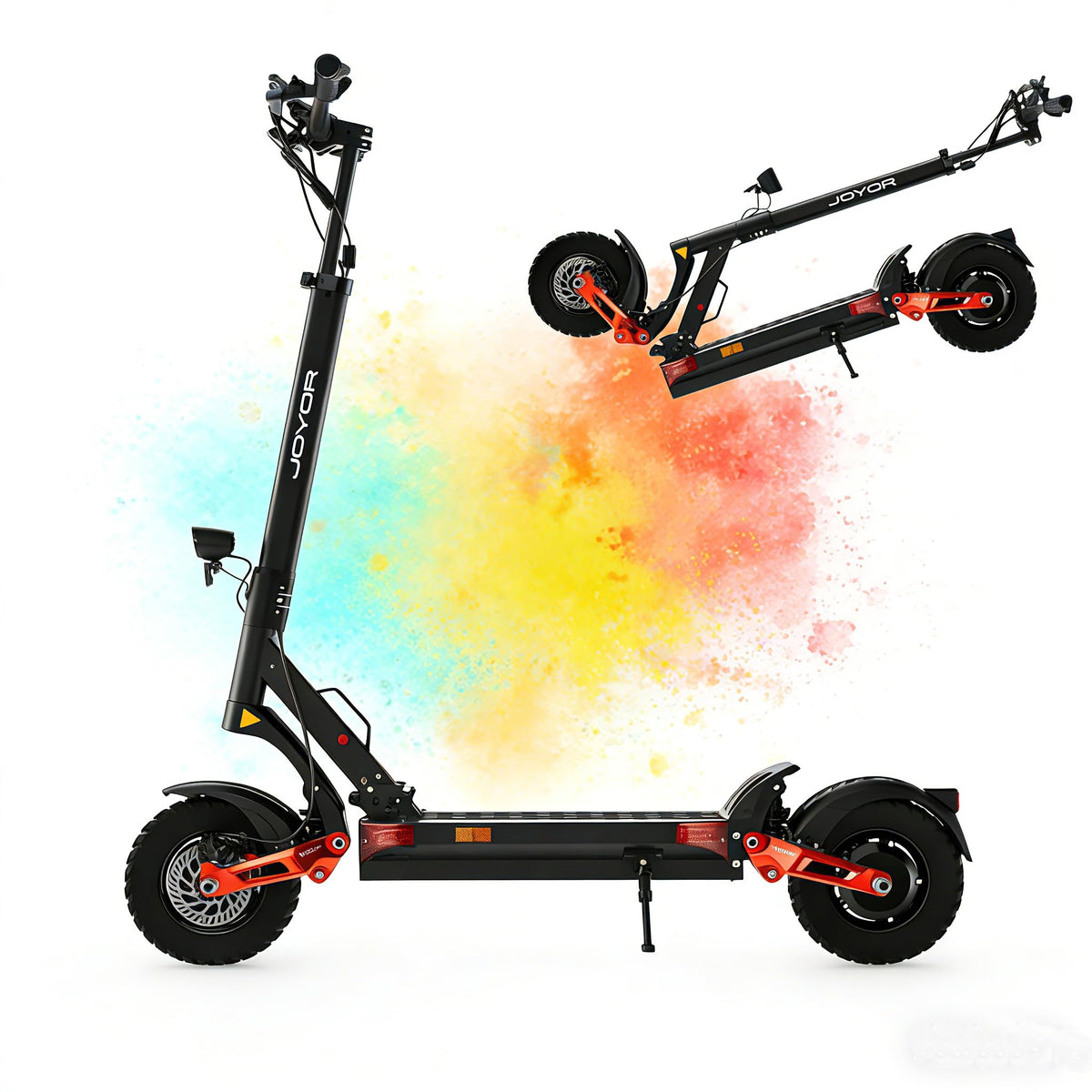 3000W Dual Motor 10" Tires Folding Electric Scooter K165953