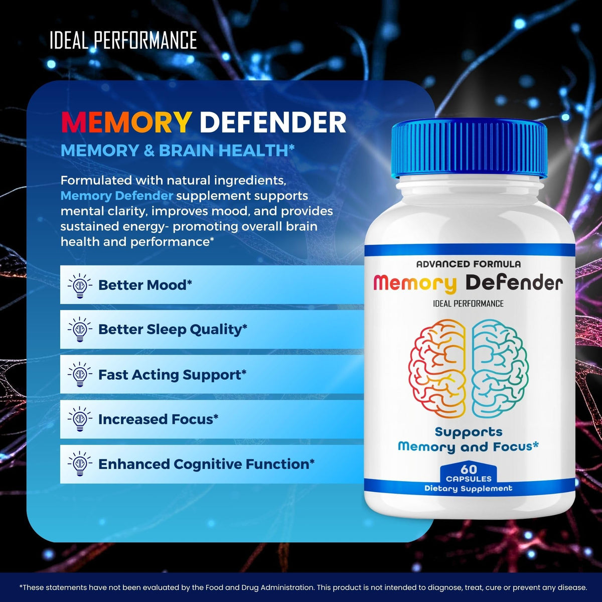 Memory Supplement Pills 2 Pack G91169