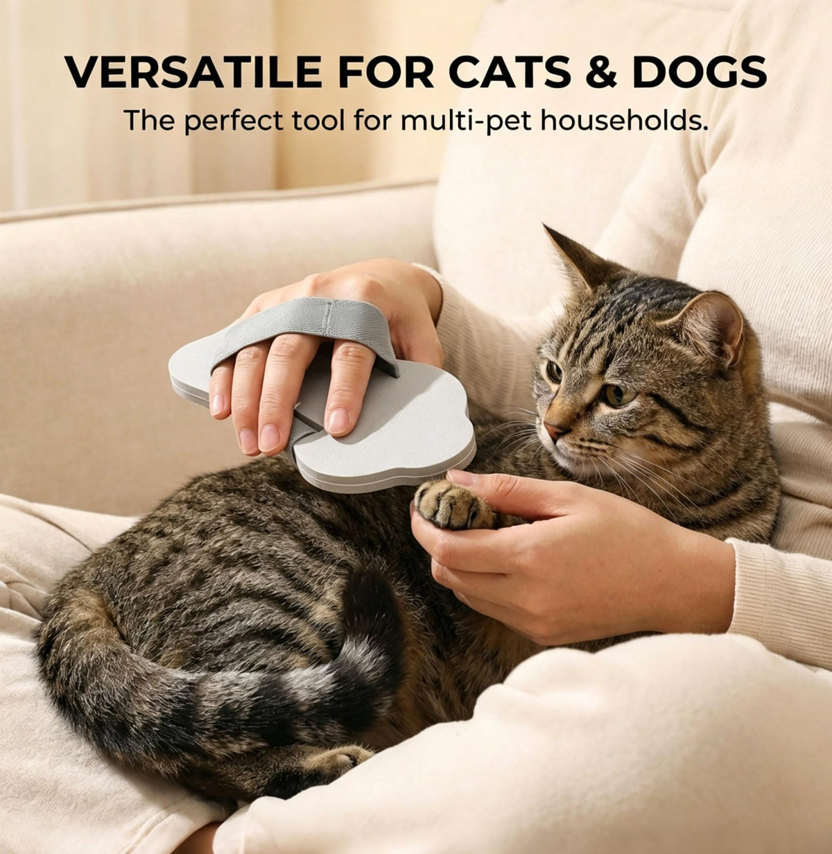 Dog Nail Scratch Board with Hand Strap Q404