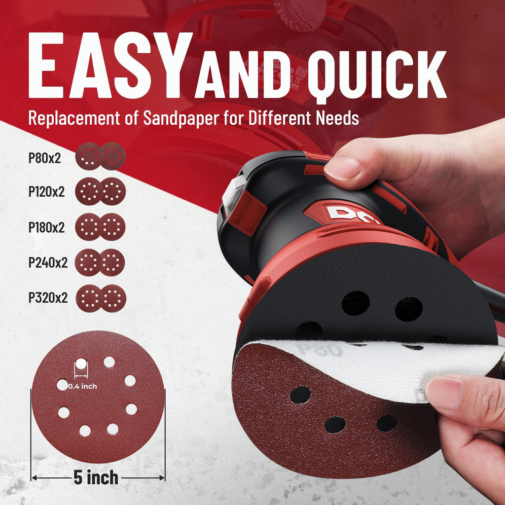 3.0 AMP Corded Random Orbital Sander K228432
