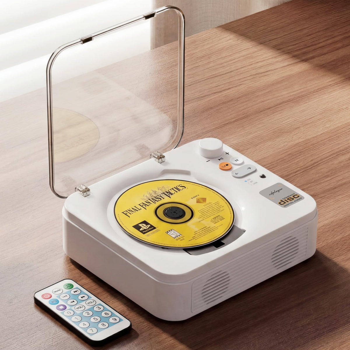Portable CD Player with Bluetooth J8328