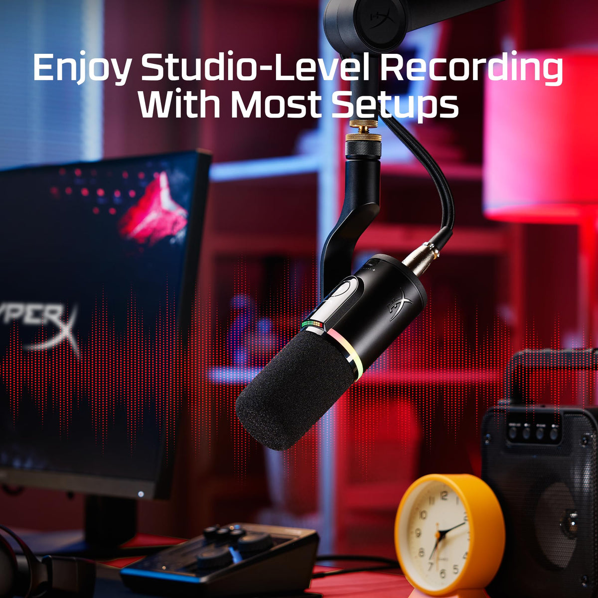 Black XLR USB Dynamic Microphone Z156224