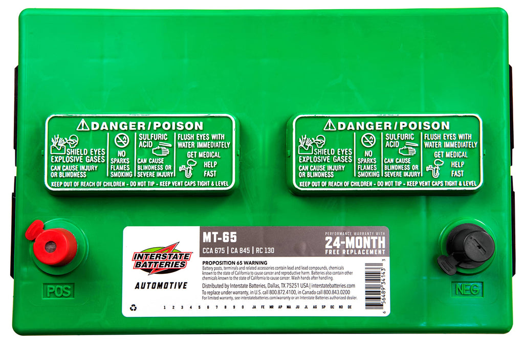 Group 65 12V 675 CCA Car Battery Q653160
