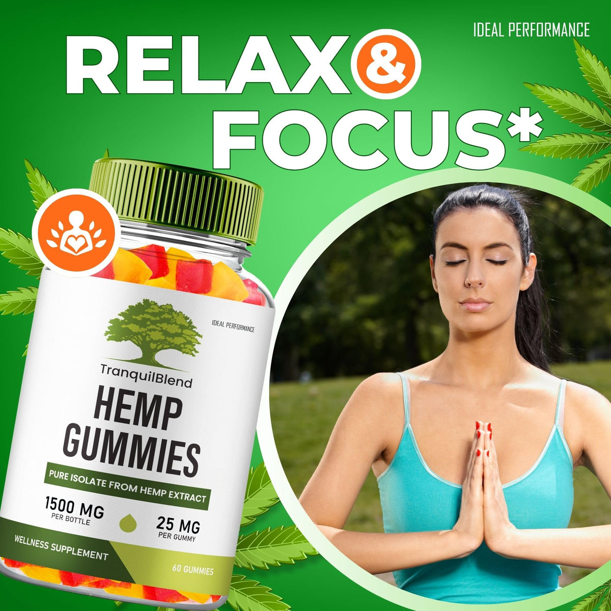 Hemp Gummies with Hemp Seeds Organic Extract 5 Pack K3647