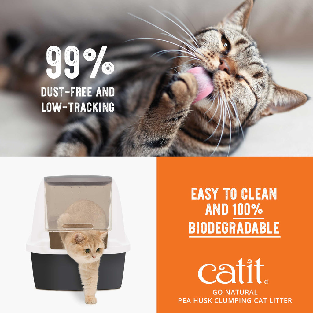 Pea Husk Clumping Cat Litter 12.3 lb O4165