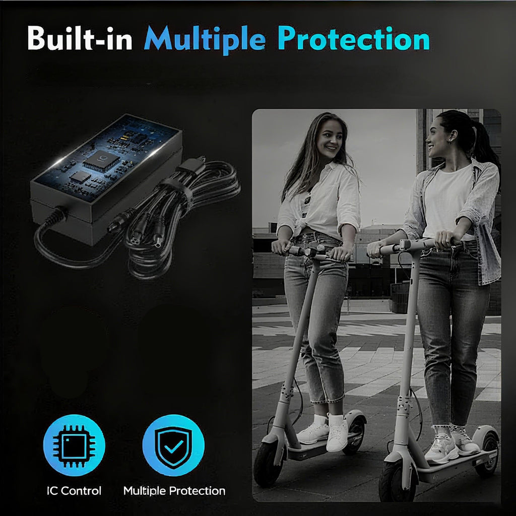 54.6V Power Adapter for Electric Bike Electric Scooter O323