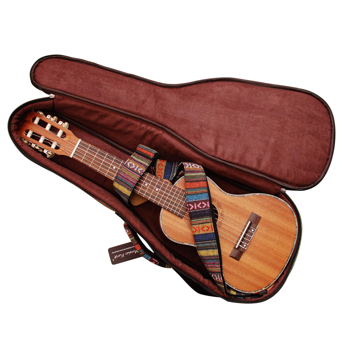 0.6" Thick Padded Guitalele Guitar Case & Bag E42684