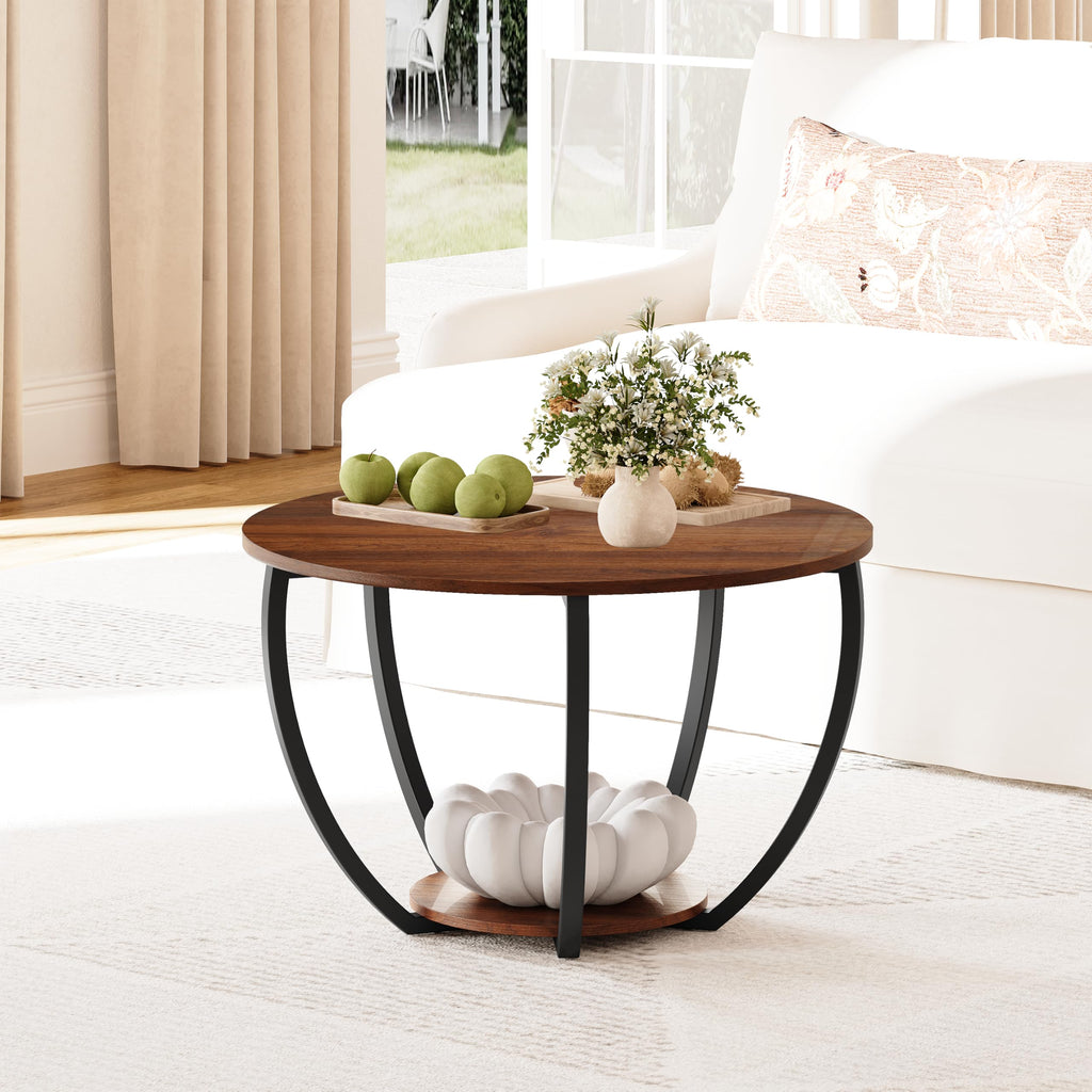 Round Coffee Table with Storage E93747