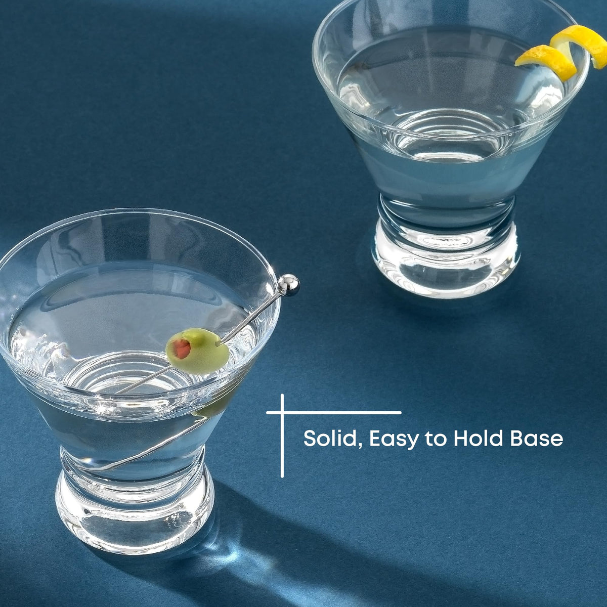 Stemless Martini Glasses Set of 4 T30023