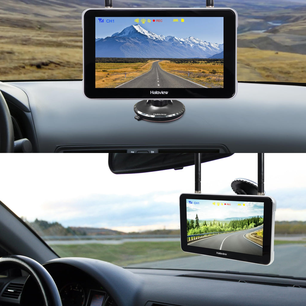 Wireless RV Backup Camera 7" Touch Screen Monitor System P7607