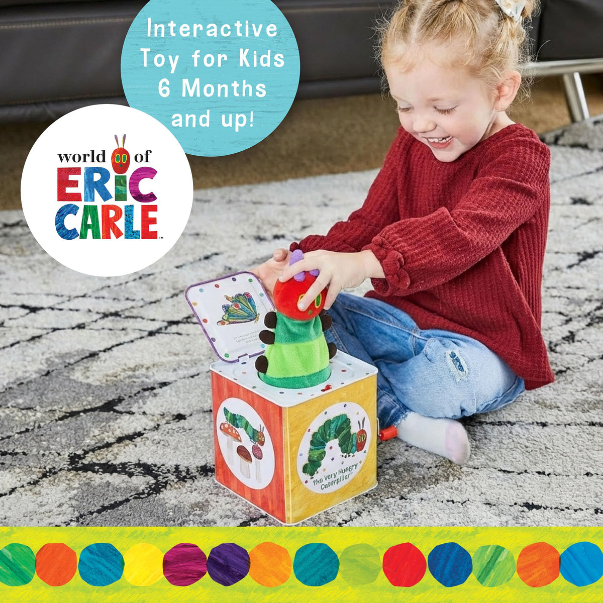 The Very Hungry Caterpillar Jack in the Box Toy R638515