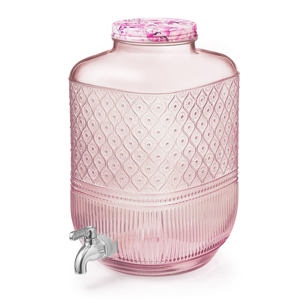 2 Gallon Glass Drink Dispenser W618