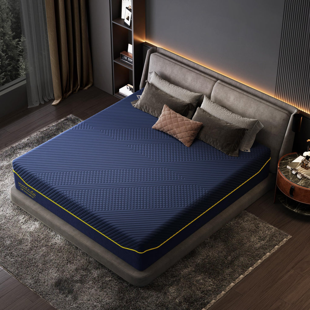Twin 10 Inch Gel Infused Memory Foam Mattress Y9360