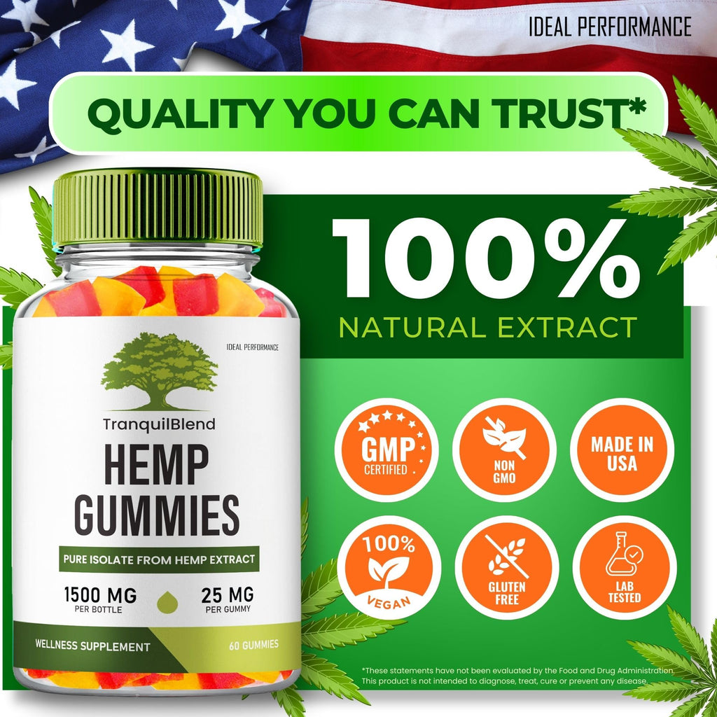 Hemp Gummies with Hemp Seeds Organic Extract 5 Pack K3647