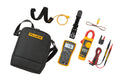 Multimeter and Clamp Meter Combo Kit with Test Leads and Carrying Case F880