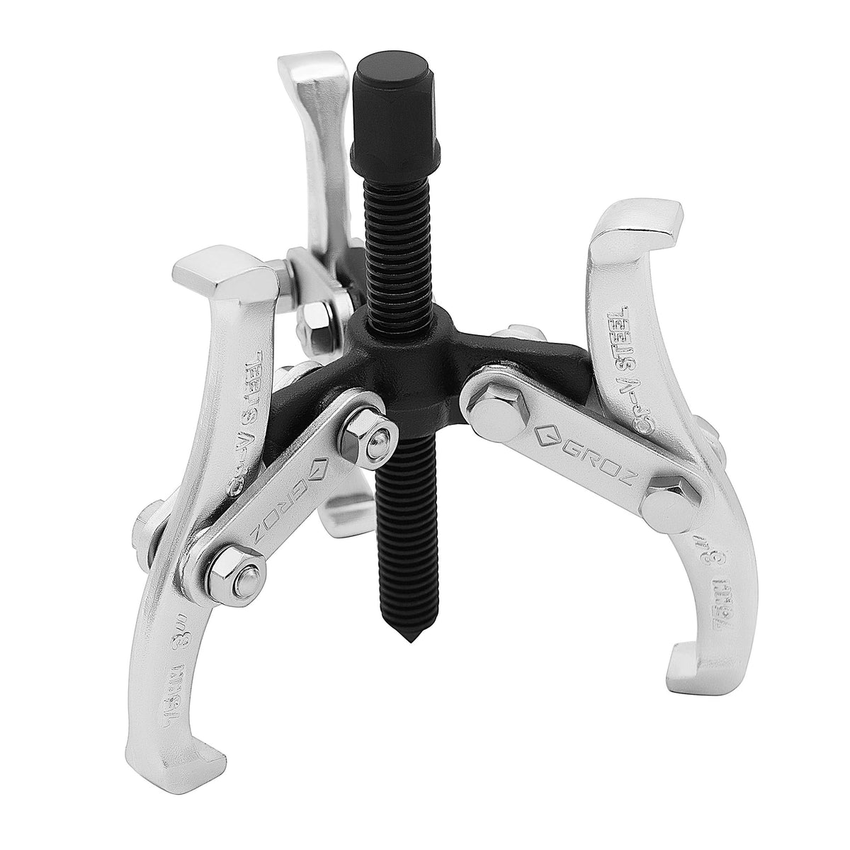 3-Jaw Gear Puller, 3 Inch Max Reach, 3-Ton Safe Working Load K52405