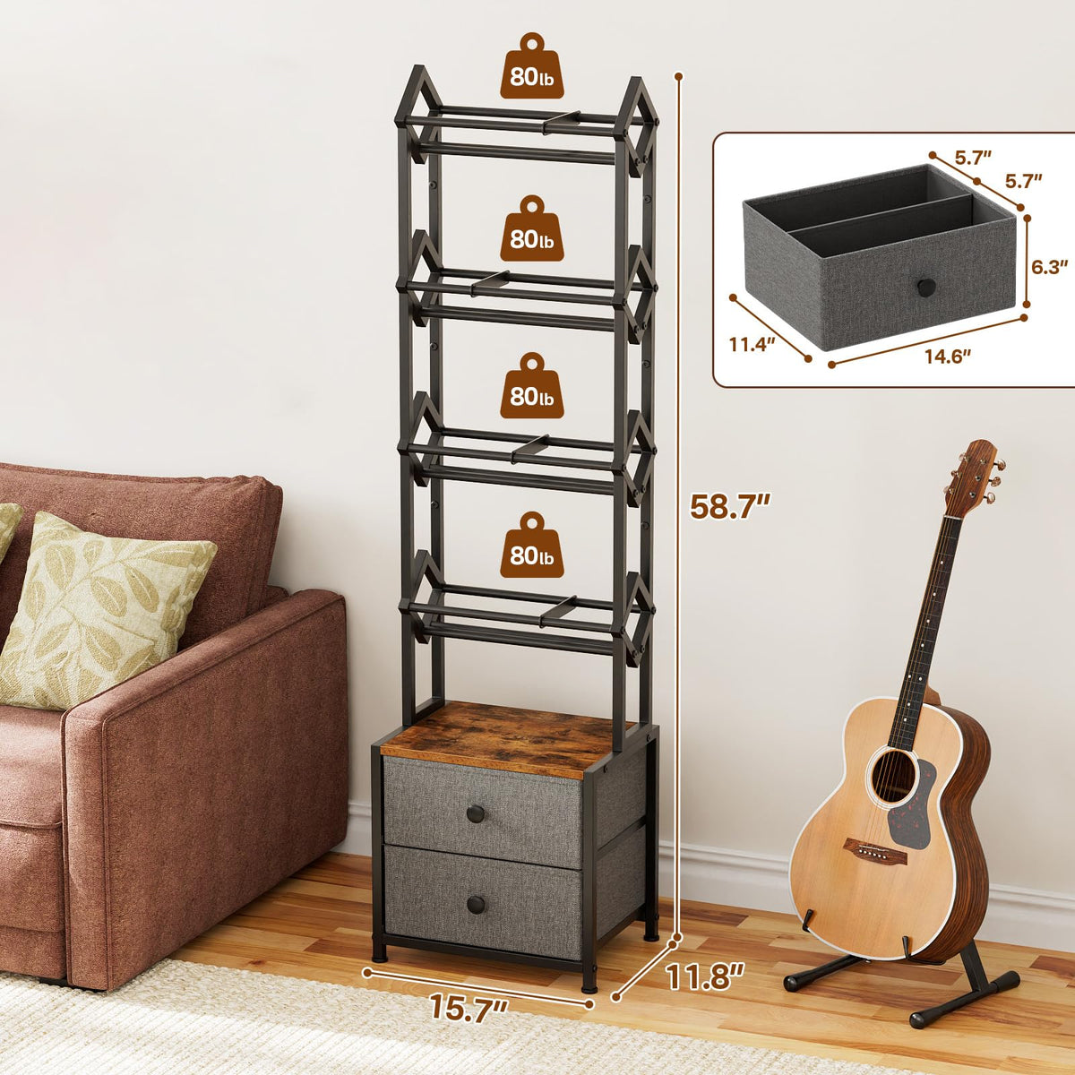 CD Storage Rack L672664
