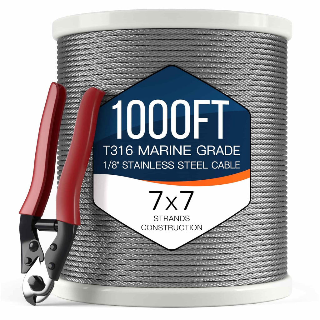 1/8" T316 Stainless Steel Cable X651