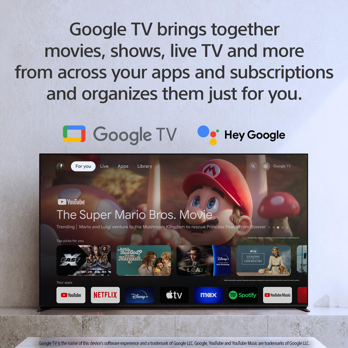 55 Inch Mini LED QLED 4K HDR Smart Google TV C26233
