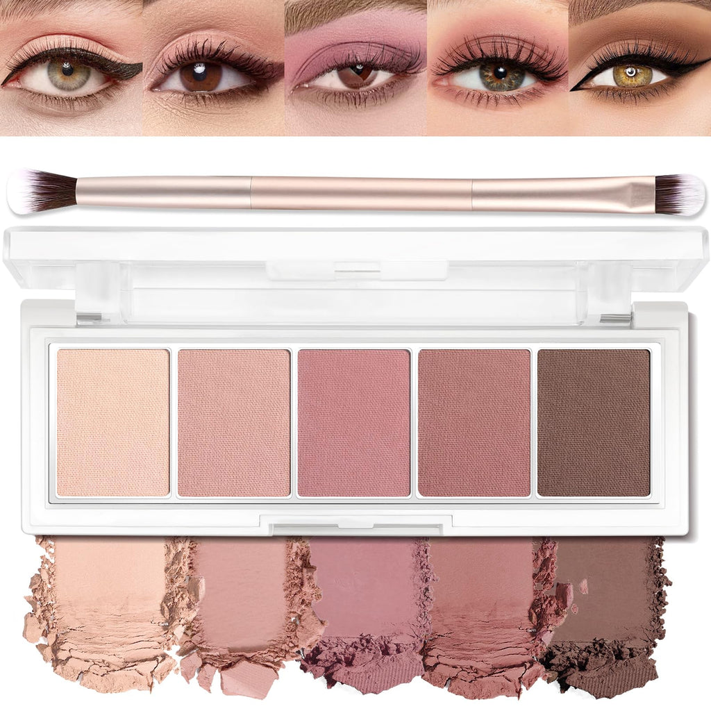 5 Colors Matte Eyeshadow Palette U564212